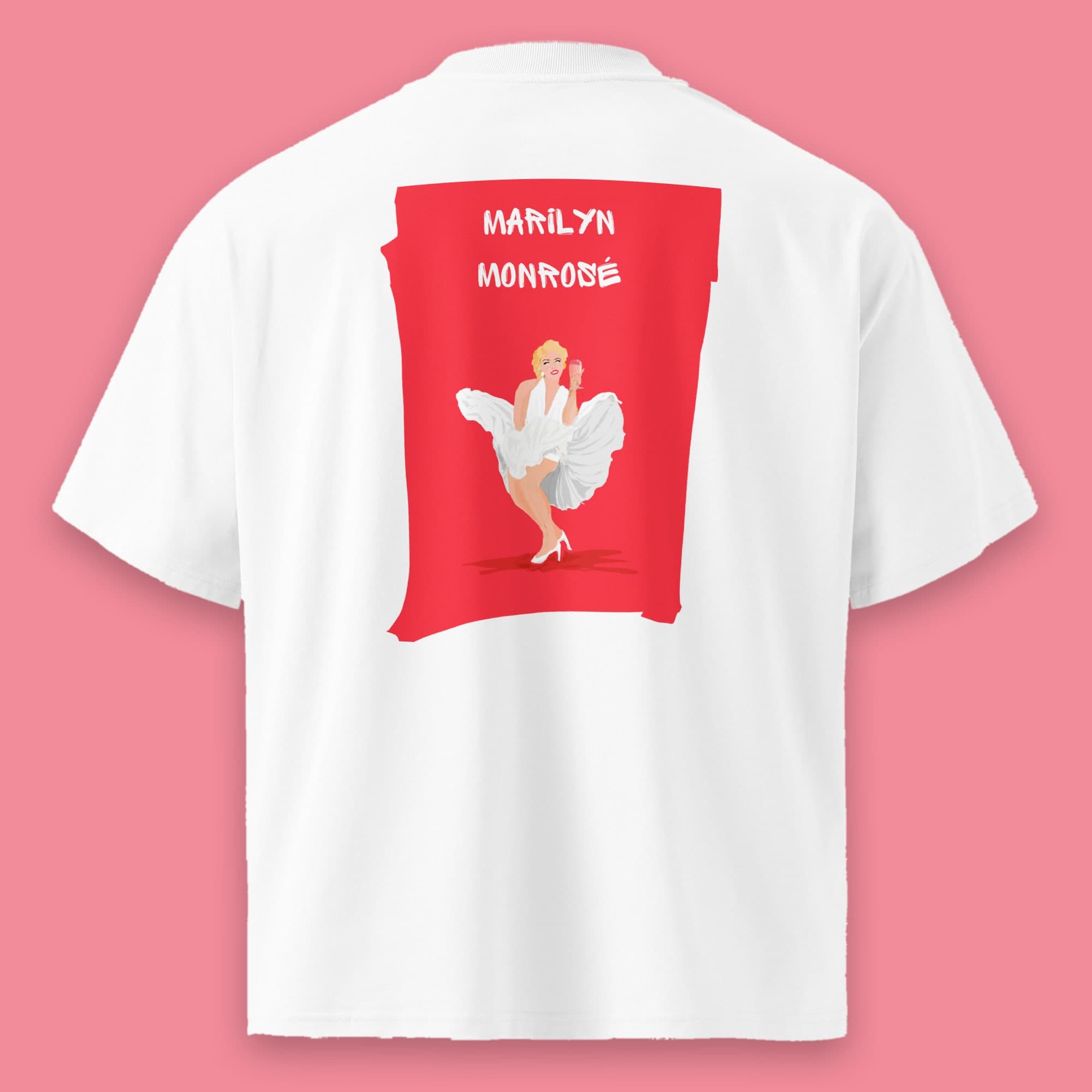 Marilyn Monrosé T-shirt — back print