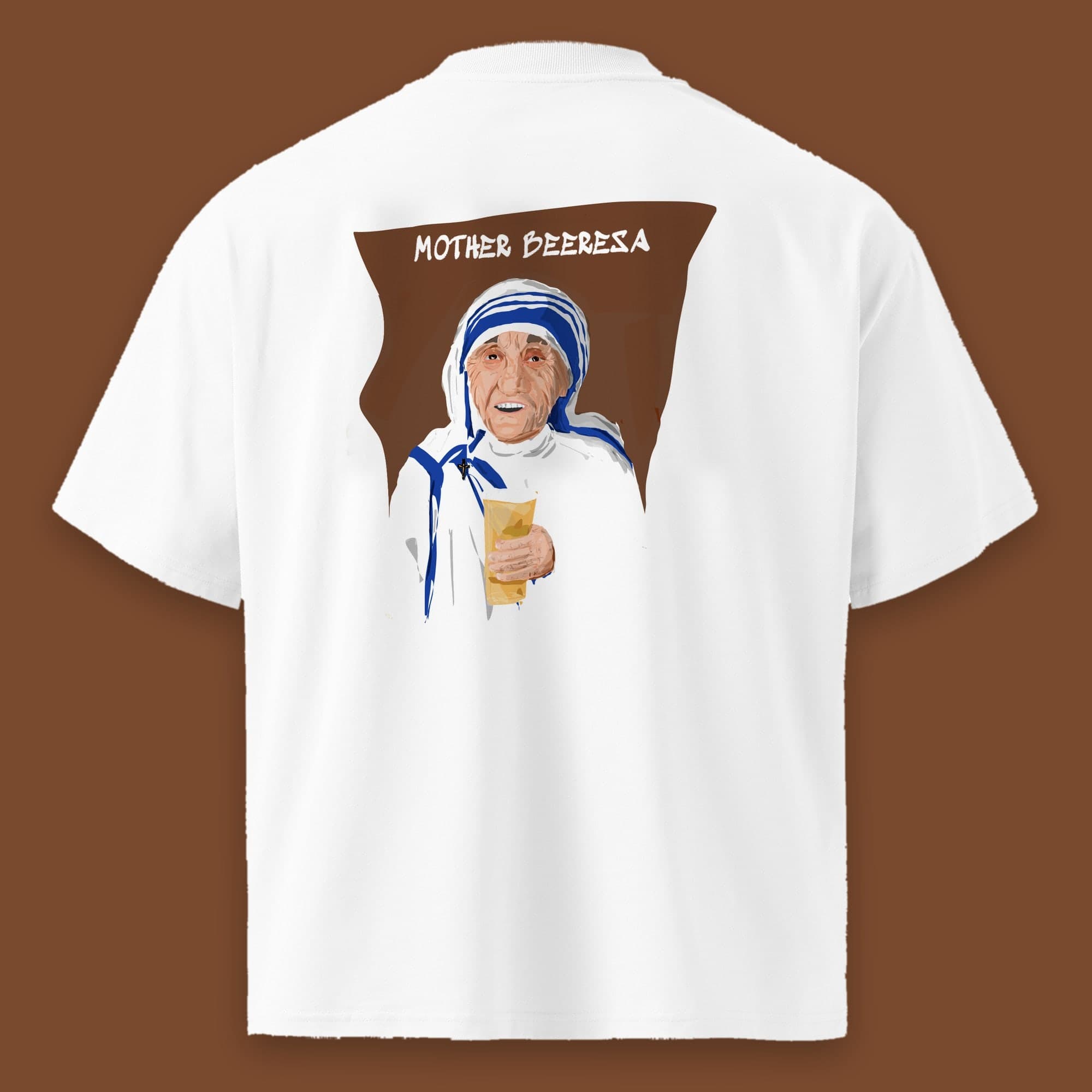 Mother Beeresa T-shirt — back print