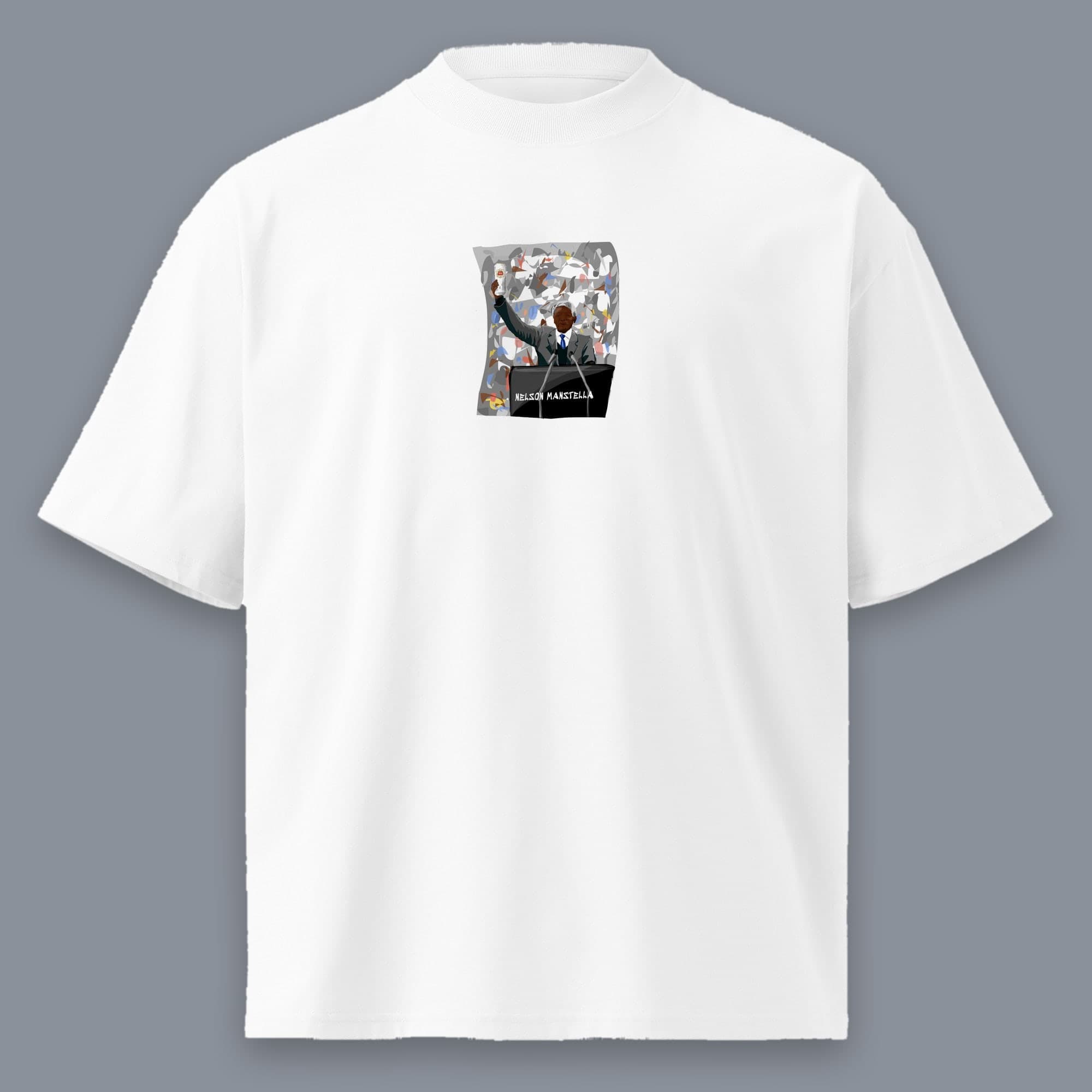 Nelson Manstella T-shirt — front chest print