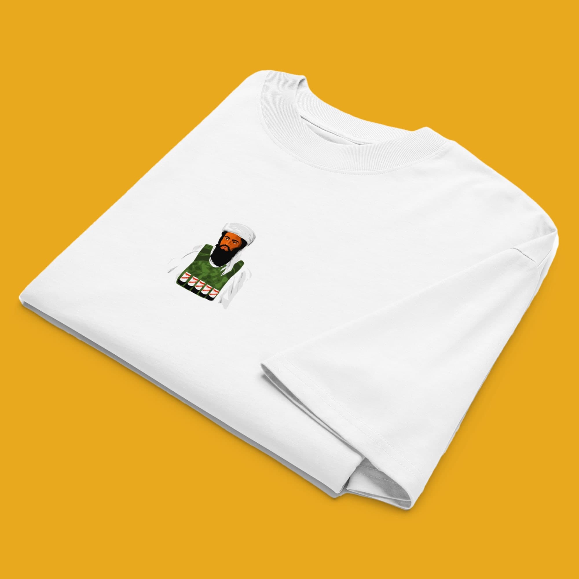 Osama Tin Laden T-shirt — folded